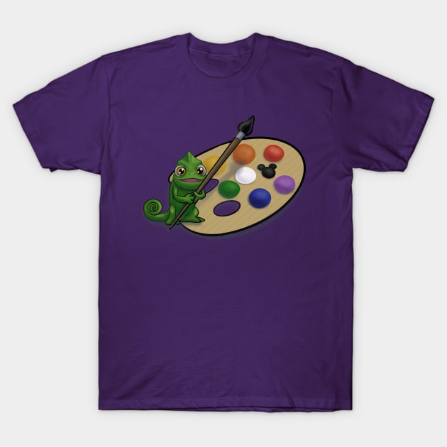 Pascal's Paint Pallet T-Shirt by Art-by-Sanna